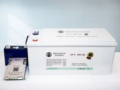 MILOPALS Lifepo4 25.6V 205Ah AKU BMS